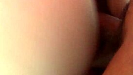 Krystal bent over in lace panties for intimate encounter