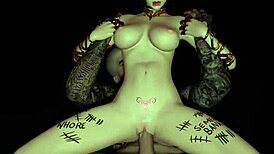 Intriguing 3D anime featuring Medusa from Dou Po Cang Qiong