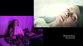 Naked playthrough of Evil Within 2 with monster tits