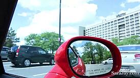 Busty Cougars Sara Jay and Lauren Philips Fuck Their Boob Driver