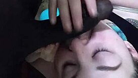 asian mix craves huge black shaft