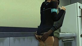 Android game with oral pussy assfucking anal in 3D cartoon