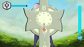 Female Knight Undresses During Fight in Hentai Game