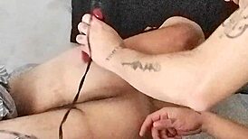 Colombian gay top shaves and rims passive's clean ass 😈