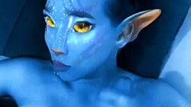 Avatar Girl Bent Over For Monster Cock