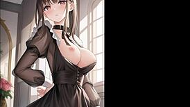 ai illustration of big tits anime hentai