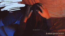 In Yangon, a horny Asian girl bends over for doggystyle fucking with a black cock, cumming hard in this homemade video