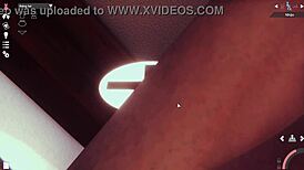 in this anime 3d hentai, the girl gives a blowjob and gets fucked