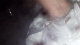 A rock hard cock stands ready for action in the scene