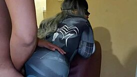 Spiderman Cosplay Girl Craves Hard Cock
