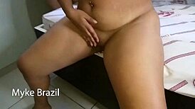 Myke Brazil’s Niece Gives Up Both Holes!