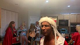 Wow, Halloween Vegas party with Coach Cardher, Crystal Cooper, and Bunny Angel Youngs!