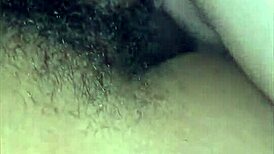 A thick PAWG mounts a BBC in reverse, squirting wildly as she rides.