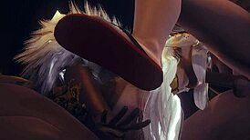 Hentai Genshin Impact - Fellation et Cunnilingus de Ningguang Non Censuré.