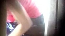 I accidenly saw her in panties at the boarding haus.