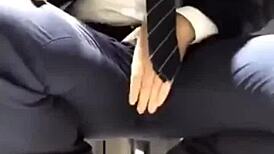 cum before interview? gotta release that tension in the group orgy 😏