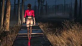 Fallout 4 open for fuck fashion in hentai style.