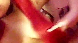 in this interracial romance, the sexy ebony submissive enjoys amateur clit play and cunilingus