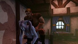 Waking Up to a Wild Warcraft Parody Reality! Can You Handle This Curvy Monster Ride?