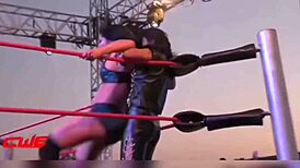 Katie Forbes Delivers Stinkface Moves In Wrestling Fetish Scenes