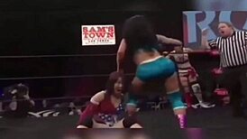 Katie Forbes Delivers Stinkface Moves In Wrestling Fetish Scenes