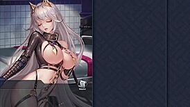 In episode two, Edith delivers a deepthroat blowjob in the King of Kinks anime series.