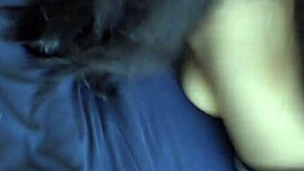 during the holiday, luna mills gets intimate with her friend in a pov session, taking it deep in her pussy and ass