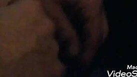 Public handjob caught on a busy street, wow!