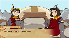 Opal from four elements trainer plays with pussy and boobs 😏