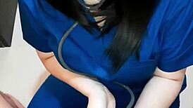 uhh, i can't stop ridin' this hot asian brunette's juicy body in bed!