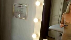 Blonde Mistress Prepares Intense Surprise For Client