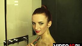 Polish Porno Caresses Under The Shower