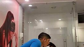 Massaging My Sister’s Latina Friend Inside and Out Until I Explode in Her Mouth