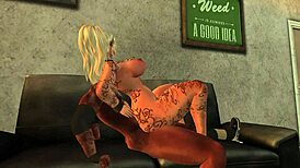 Random acts of sex featuring big ass and tits with orgasm 😍