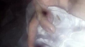 A rock hard cock stands ready for action in the scene