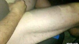 Public handjob caught on a busy street, wow!