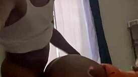 Ebony French woman explores European culture