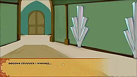 Opal from four elements trainer plays with pussy and boobs 😏