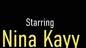 Naughty nympho Nina Kayy deepthroats cock to milk warm cum on her tits.