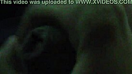 guy gives himself a quick handjob while listening to music