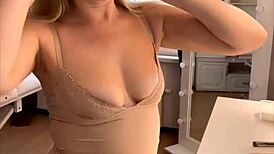 Blonde Mistress Prepares Intense Surprise For Client