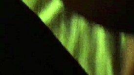 omg, this ebony babe takes monster cock doggystyle and gapes wide! 😍