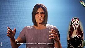 Milf in stockings: oral sex with an older man