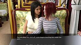 john's threesome with pamela and lizzie