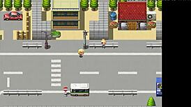 in this new porn hentai game a cute blonde has sex with multiple men