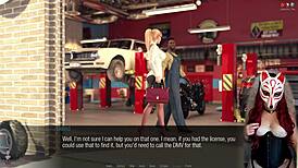 jessica oneil stars in hard news ep 19 with big tits and stockings 😘