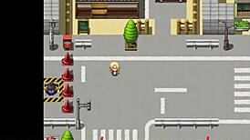 in this new porn hentai game a cute blonde has sex with multiple men