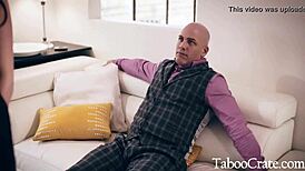 step daughter caught christian wanting more hardcore action with petite blonde teen