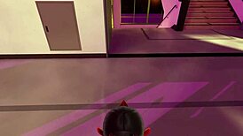 Meruccubus Gets Sucked Off After Studying! 3D Hentai Uncensored