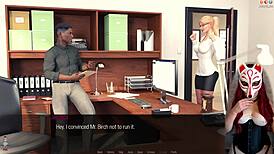 jessica oneil stars in hard news ep 19 with big tits and stockings 😘